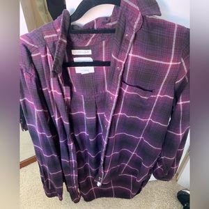 American Eagle Button Up Flannel - LARGE
